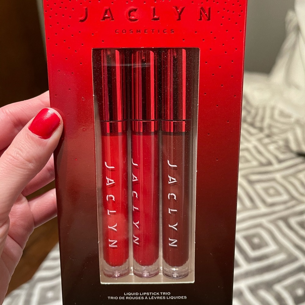 Jaclyn Cosmetics liquid lip trio